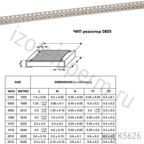 CR-05FL7-38K3-0805-38,3 -1%  