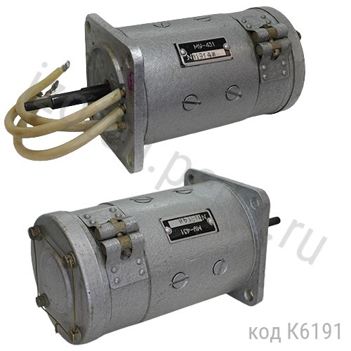 МУ-431 =24В (пост.) вал с резьбой МУ-431 =24В (пост.) вал с резьбой