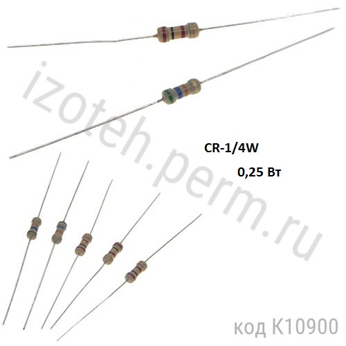 CR-1/4W-0,25-2,2 -5% 