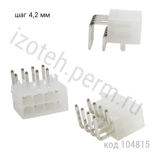 Mini-Fit  8 ����. (�) ��� 4,20�� �� ����� ��.���� � ����. (MF-8MRA) (MF2x4MRA) 