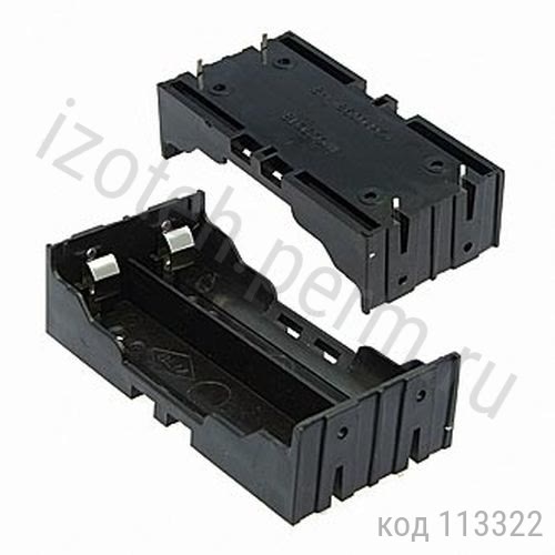     186502 (Battery Holder for Li-ion 2X18650) 
