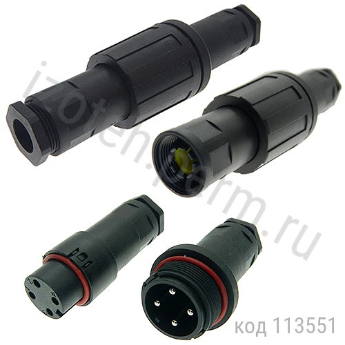 ��������� ����������  4x0,75 ��, ����. (HYF-9000 4pin) (SZC-9000 4pin) 