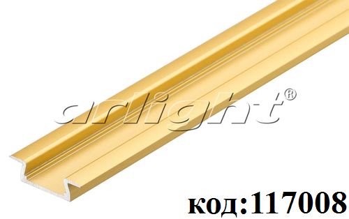 Профиль MIC-F-2000 ANOD Gold Light (2 метра) Профиль MIC-F-2000 ANOD Gold Light (2 метра)