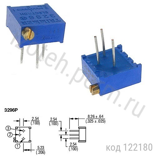 3296P-1-0,5-100 -10% / 5-2 