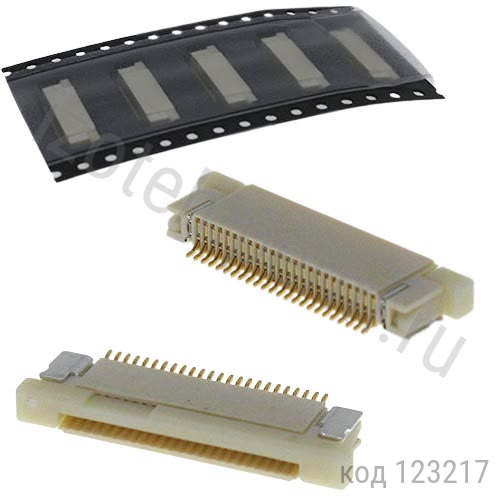 ������ �� FFC ������ (2-1734839-4) ������ ����, ��� 0,5 ��, 24 �������� 