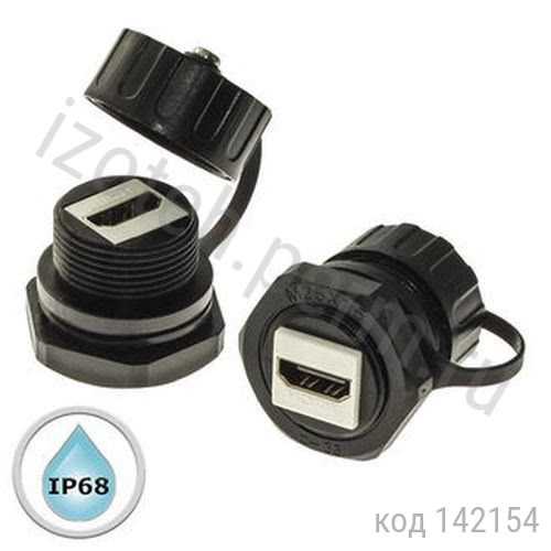 Разъем HDMI 19 pin iIP68 (M25HDMIZ0-2.0 G) Разъем HDMI 19 pin iIP68 (M25HDMIZ0-2.0 G)
