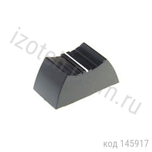 Ручка движковая-4х1 мм, (45013) черный Ручка движковая-4х1 мм, (45013) черный