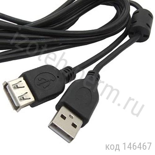  USB (-)  -; 1,8  (USB-A F USB-A M 1.8m F) (.)