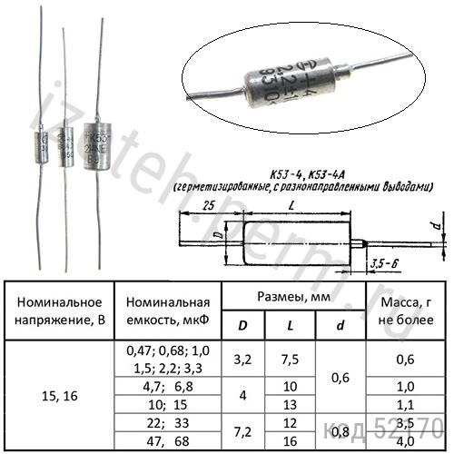 К53-4-16В-2,2 мкф-10% К53-4-16В-2,2 мкф-10%