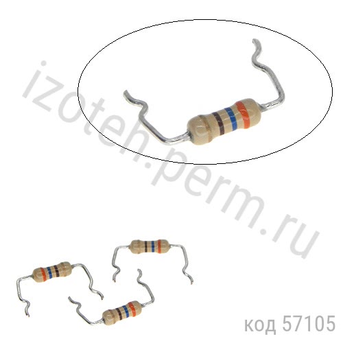 CR-1/4W-0,25-360 ОМ-5% CR-1/4W-0,25-360 ОМ-5%