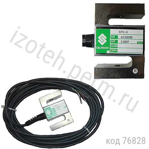 Тензодатчик веса "S-образный":STC-1000 на 1000кг (00STC-001T-G0-00F) Тензодатчик веса "S-образный":STC-1000 на 1000кг (00STC-001T-G0-00F)