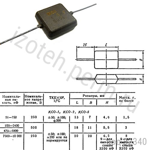КСО-5-500В-3600 пф-5% КСО-5-500В-3600 пф-5%