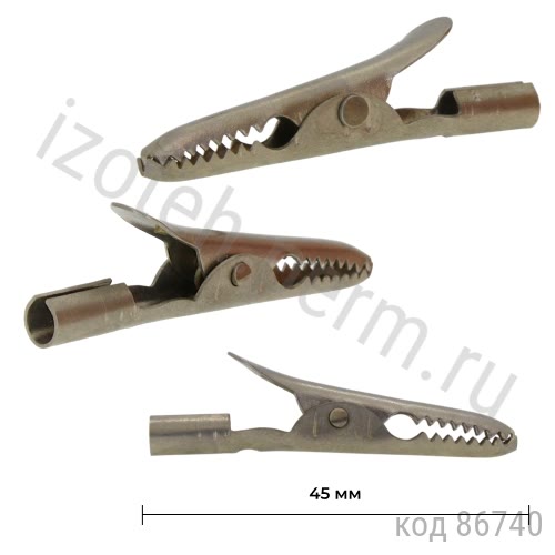 Зажим изолированный "Aligator" Зажим изолированный "Aligator"