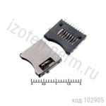  micro-SD SMD 10pin switch M 