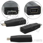 Переходник miniUSB (м) - microUSB (п) (miniUSB-F to microUSB-M)