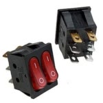 KCD3-301-3C R/6. Выключатель сдвоенный