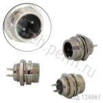 Разъем 2 конт. (п) на блок (GX12M-2B)