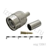 TNC-коннектор на RG-58 обжимной (TNC-C58P) (TNC-7401A) (GT-205A)