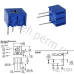 3362P-1-0,5Вт-10 КОМ-10%
