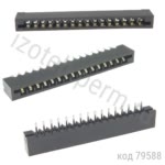 Разъем на FFC кабель (FB-16) шаг 2,54 мм, 16 контактов