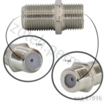 Переходник F (м) - F (м) (F-I) (GF-818) (F-7242) без гайки