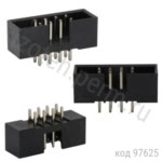 Разъем IDC2-отв.часть 2х 4 (п) на плату шаг 2 мм (BH2-8)