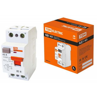 ВД1-63 2Р 63А 100мА 2022 г.