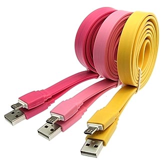 USB to Micro USB big flat 1m  2016 �.
