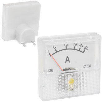 Амперметр 30А (40х40) 2025 г.