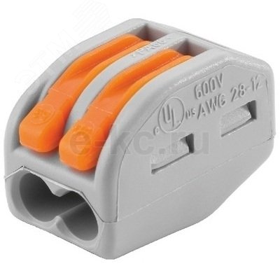 Клемма 2x0.08-2.5мм 222-412