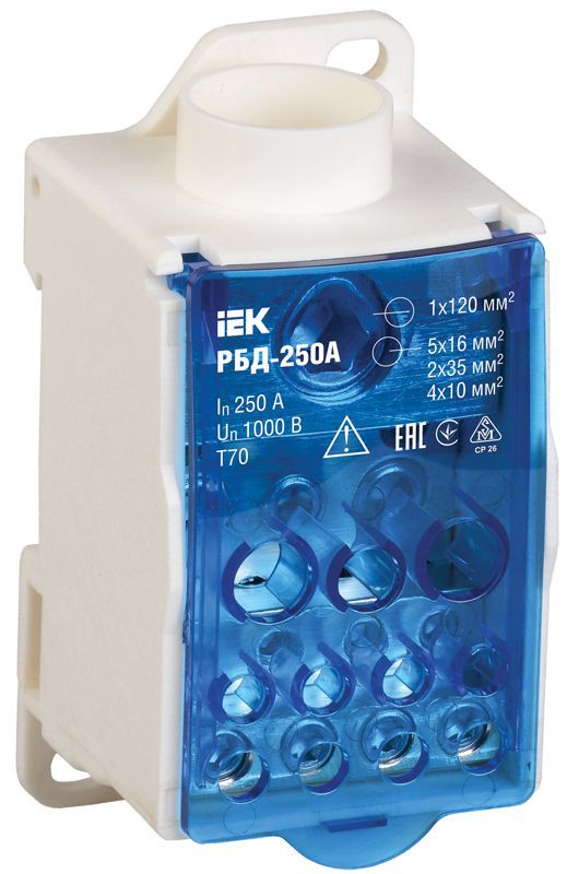���� ����������������� �� DIN-����� ���-250� IEK RBD-250