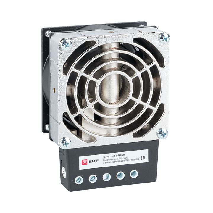 ������������ �� DIN-����� � ������������ 150�� 230� IP20 Quadro PROxima heater-vent-q-150-20