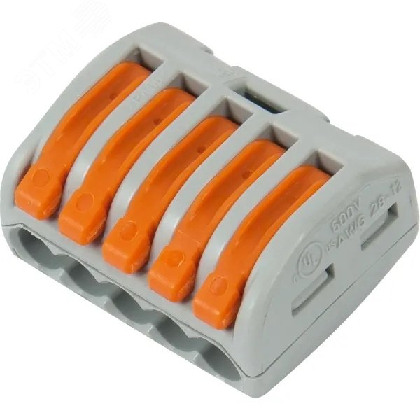 Клемма 5x0.08-2.5мм 222-415