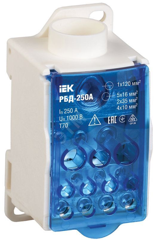 ���� ����������������� �� DIN-����� ���-250� IEK RBD-250