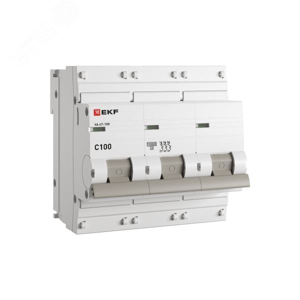 ����������� �������������� ��������� 3� C 100� 10�� �� 47-100 PROxima EKF mcb47100-3-100C-pro